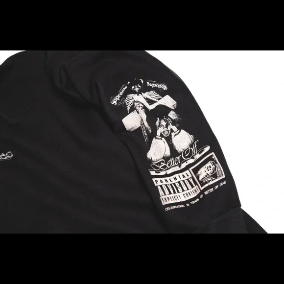 BETTEROFFDEAD FBZ Black Hoodie - Picture 5 of 6